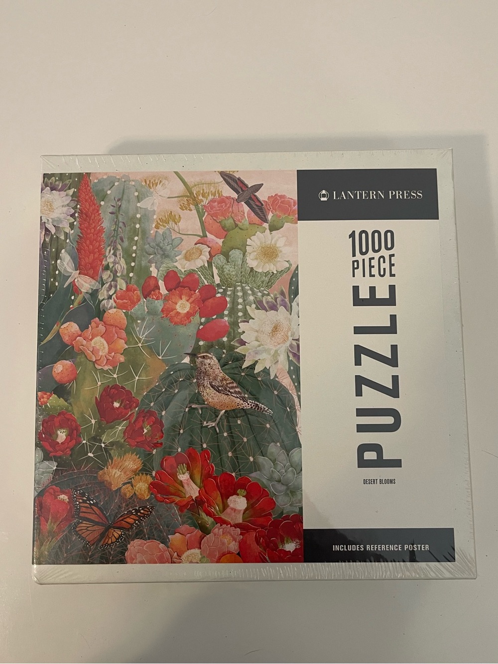 LANTERN PRESS 1000-Piece Jigsaw Puzzle - Desert Blooms NEW IN BOX